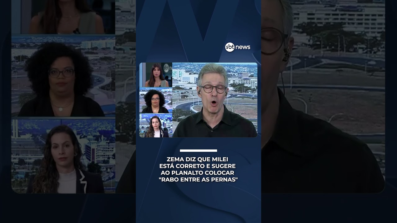 Zema sugere que Planalto ponha 'rabo entre pernas' com Milei | #CentraldeNotícias