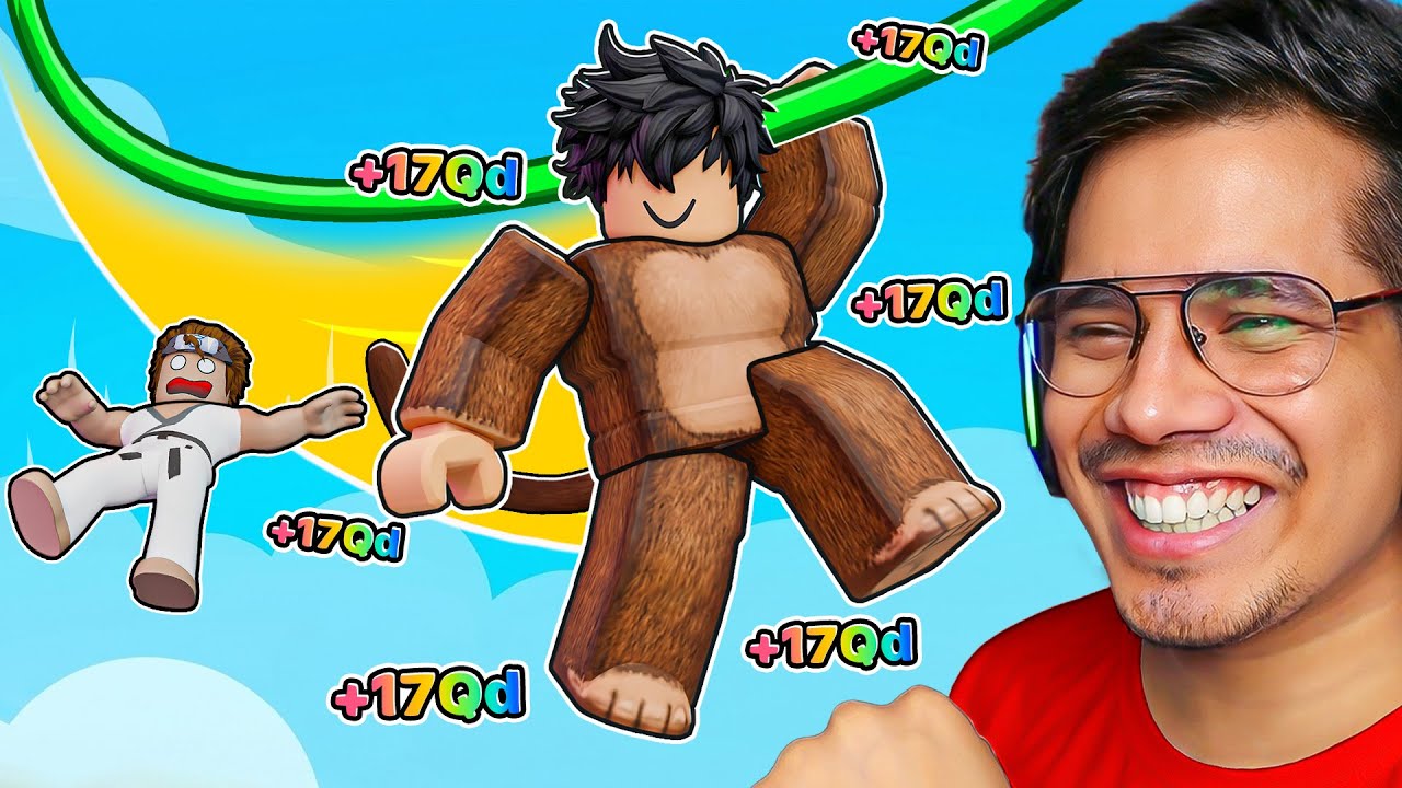 COMPLETING WORLD 2 IN MONKEY ESCAPE ROBLOX 😱