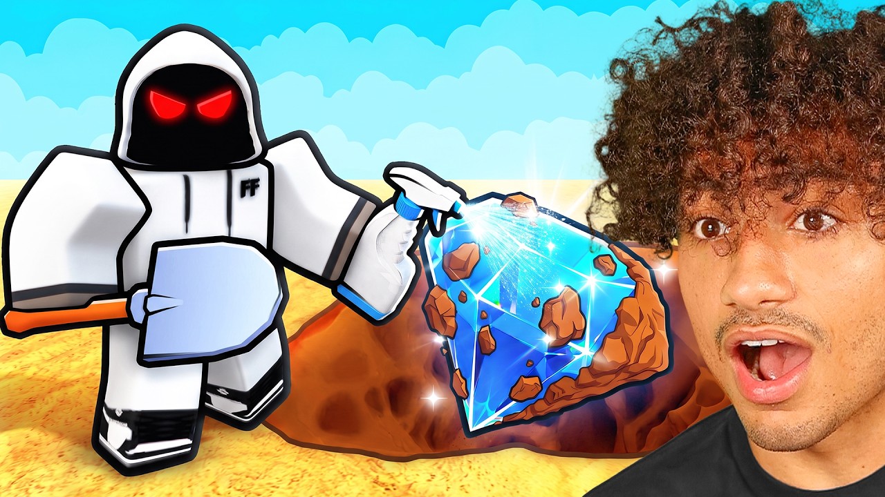 ROBLOX DIG AND CLEAN..