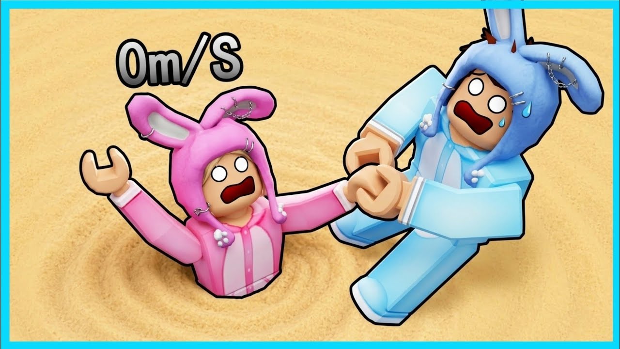 MIPAN & ZUZUZU Lewatin Rintangan Pasir Hisap Mengerikan! ROBLOX