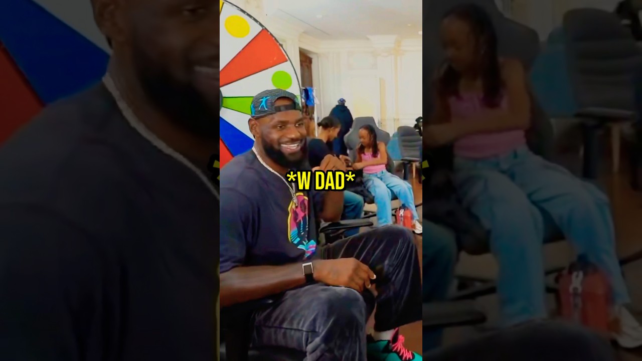 LeBron James Had To Make Sure His Daughter Was Good! 🥹❤️