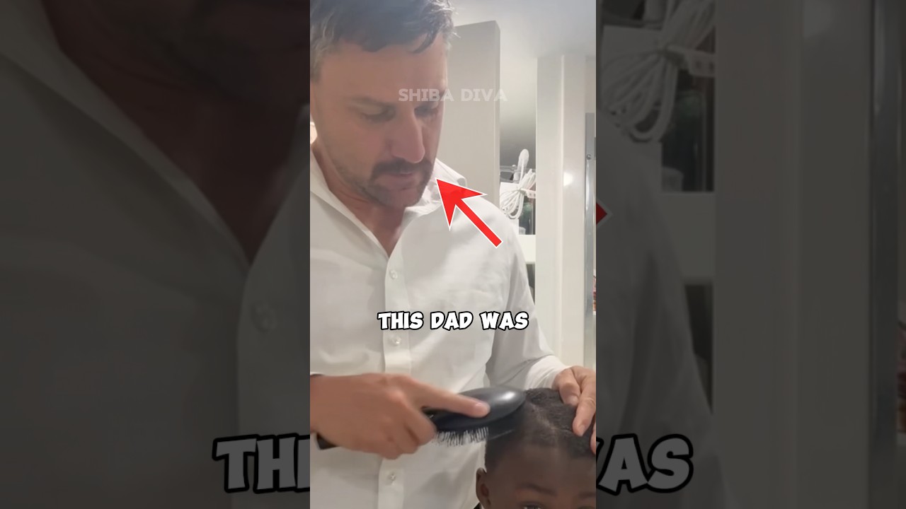 Styling Adopted Son’s Hair! (via: harrisparty6/TT) #shorts #trending #viral #family #love #happy