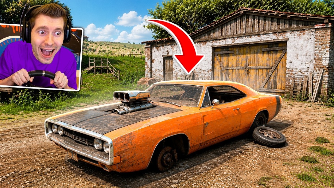 FORZA HORIZON 6 - Primeiro CARRO ABANDONADO NO CELEIRO!