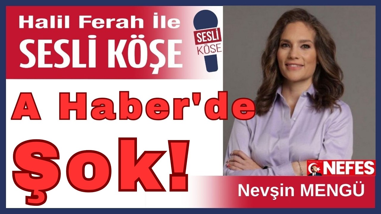 Nevşin mengü: A Haber'in Şok Kılıçdaroğlu Yayını! Beştepe Çekirdeğini Aldı İzliyor!