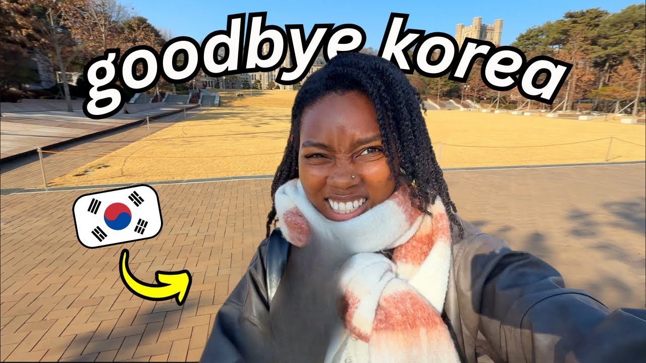MY LAST 48 HOURS in KOREA...i'm leaving 🇰🇷 | saying goodbye, flying to USA, christmas - Published by Amyah Maze