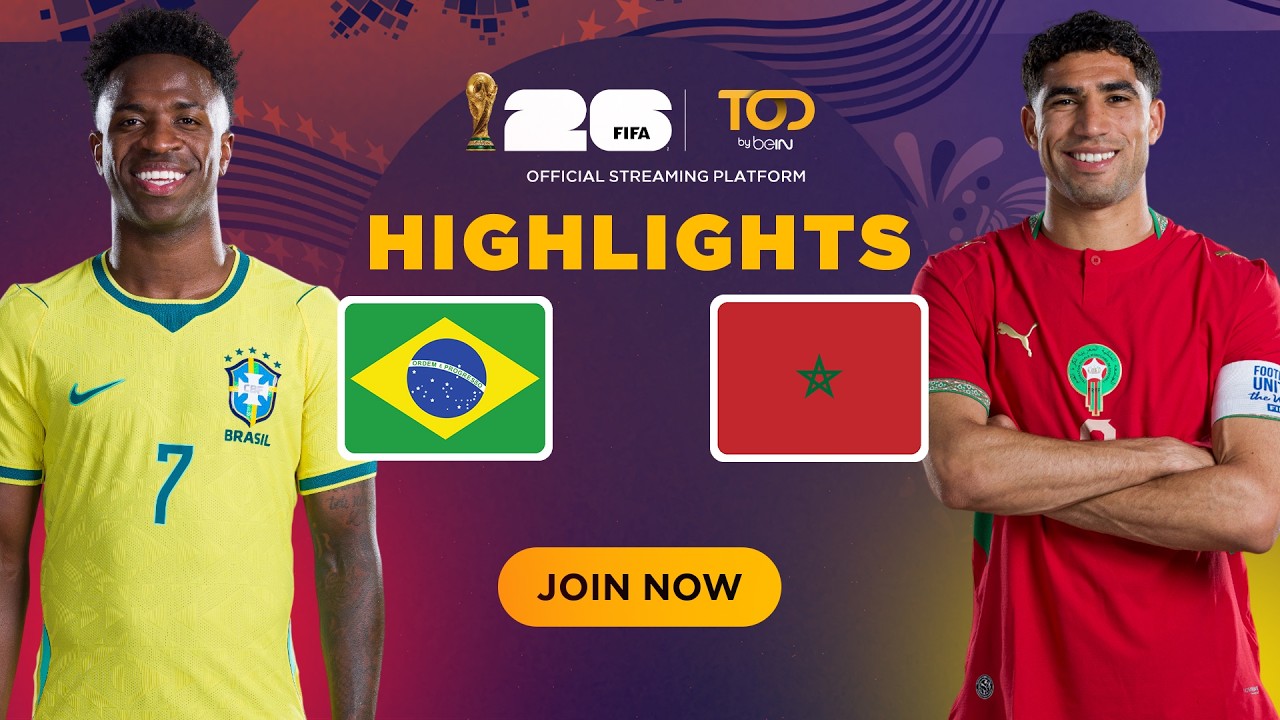 Brazil vs Morocco Highlight | FIFA World Cup 2026™