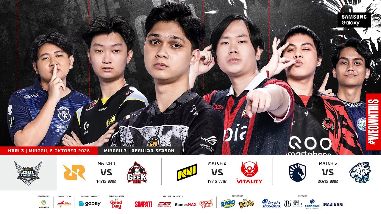 🔴 LIVE | MPL ID S16 | RS Hari 3 Minggu 7 | Bahasa Indonesia