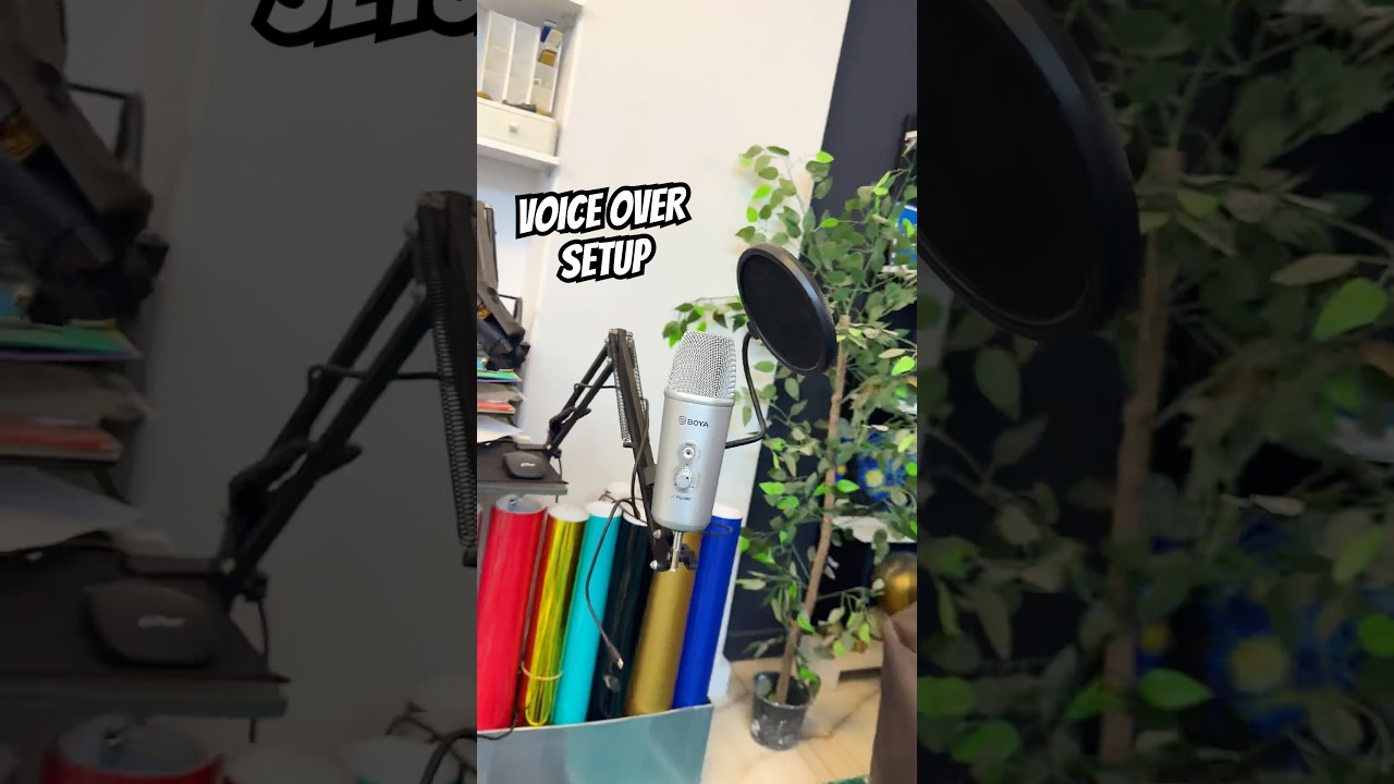 سيت اب الفويس اوفر والصوت ♥️✅ #اكسبلور #فويس_أوفر #فن #shorts