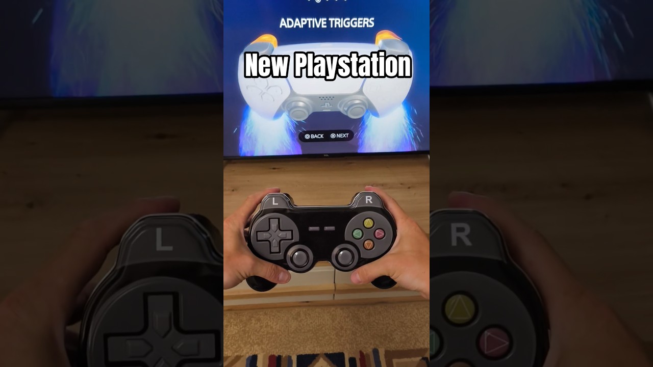 My New Playstation Feature's controller #playstationcontroller