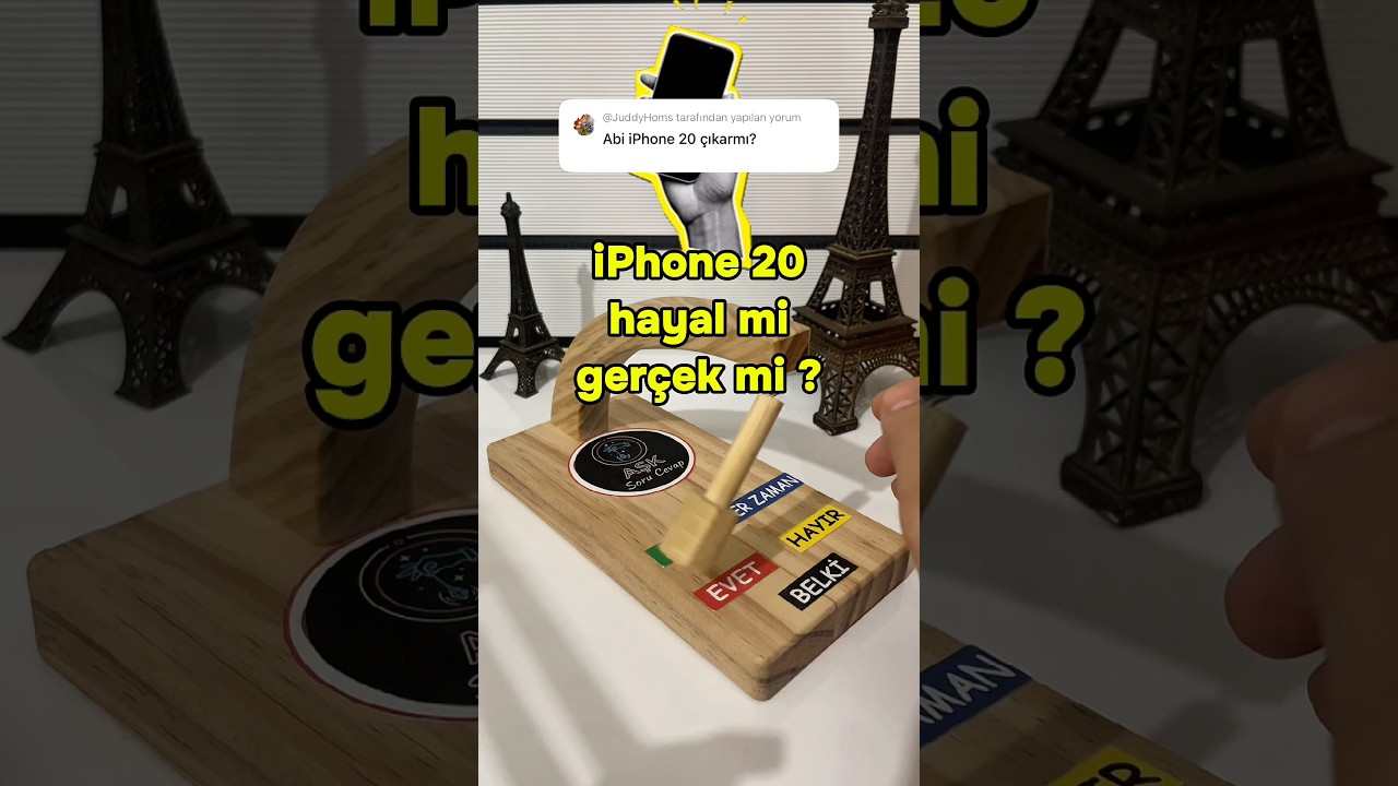 iPhone 20 hayal mi gerçek mi ? 📱