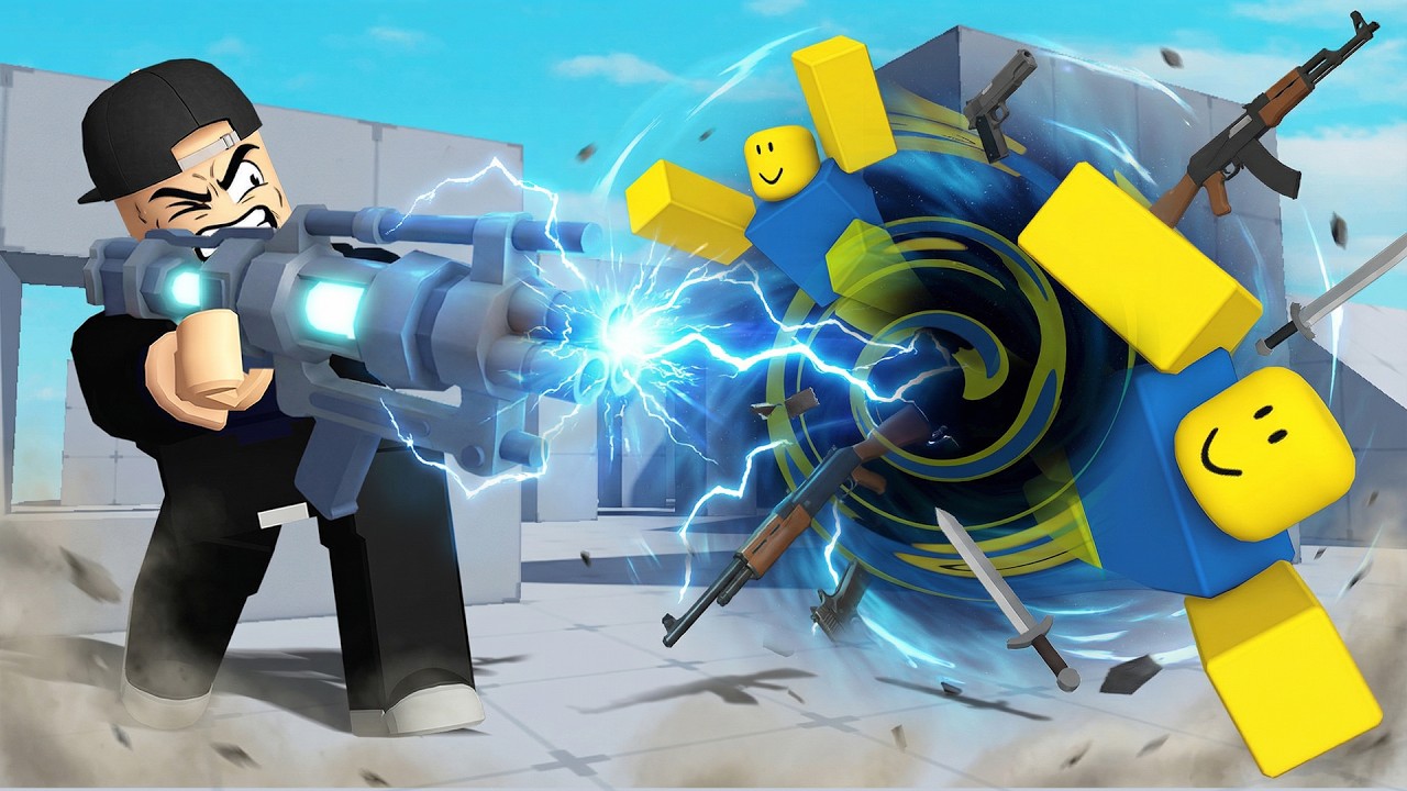 I Got The BLACK HOLE GUN in Roblox Rivals!