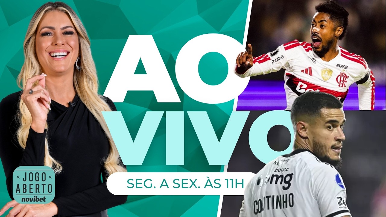 [AO VIVO] VITÓRIA DO FLAMENGO, REFORÇOS DO SANTOS E BRASILEIRÃO - JOGO ABERTO NOVIBET - 11/09/2026