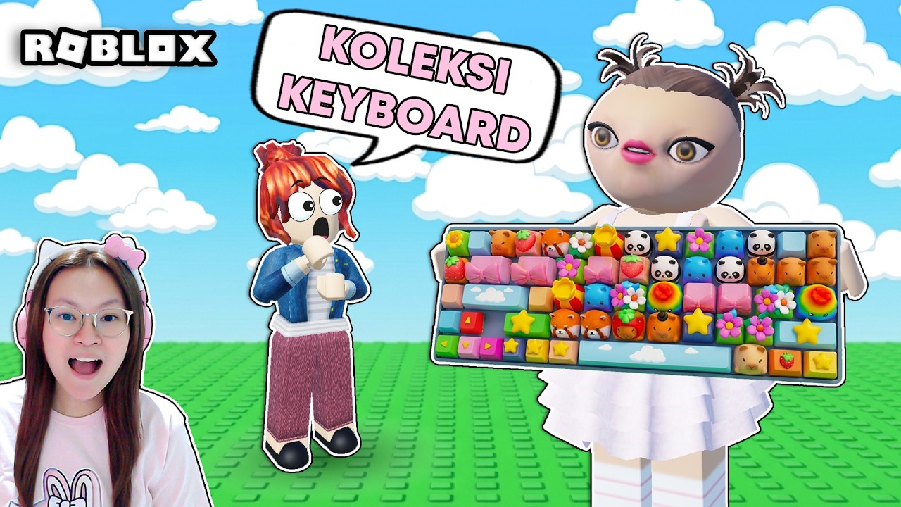 Koleksi Keyboard ASMR, Lucu Banget ?!! [Roblox Indonesia]