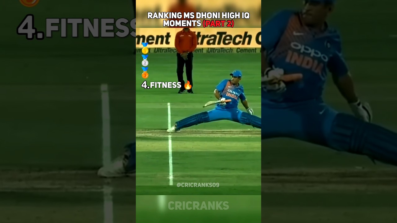 MS Dhoni High IQ Moments | Part 2 #cricketshorts
