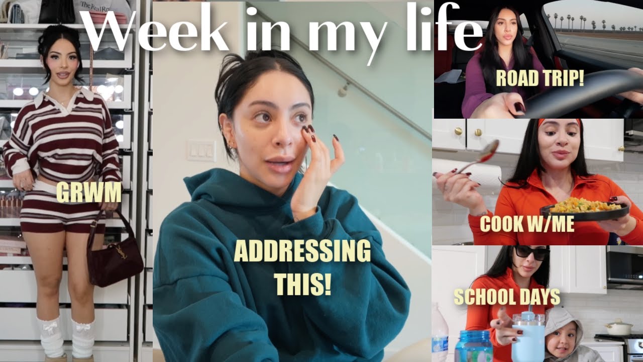 ADDRESSING THIS! WEEK IN MY LIFE VLOG  roadtrip, botox appt, grocery shopping, cooking, mommy things - Published by AlondraDessy (alondradessy)