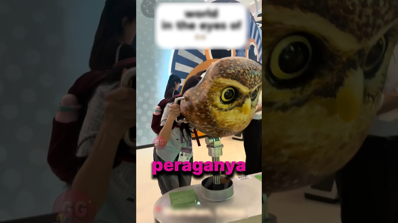 Nyobain ALAT PERAGA MATA HEWAN😳🤓#shortsviral