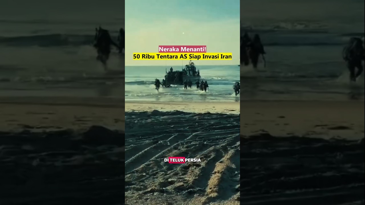 50 Ribu Tentara AS Siap Invasi Iran