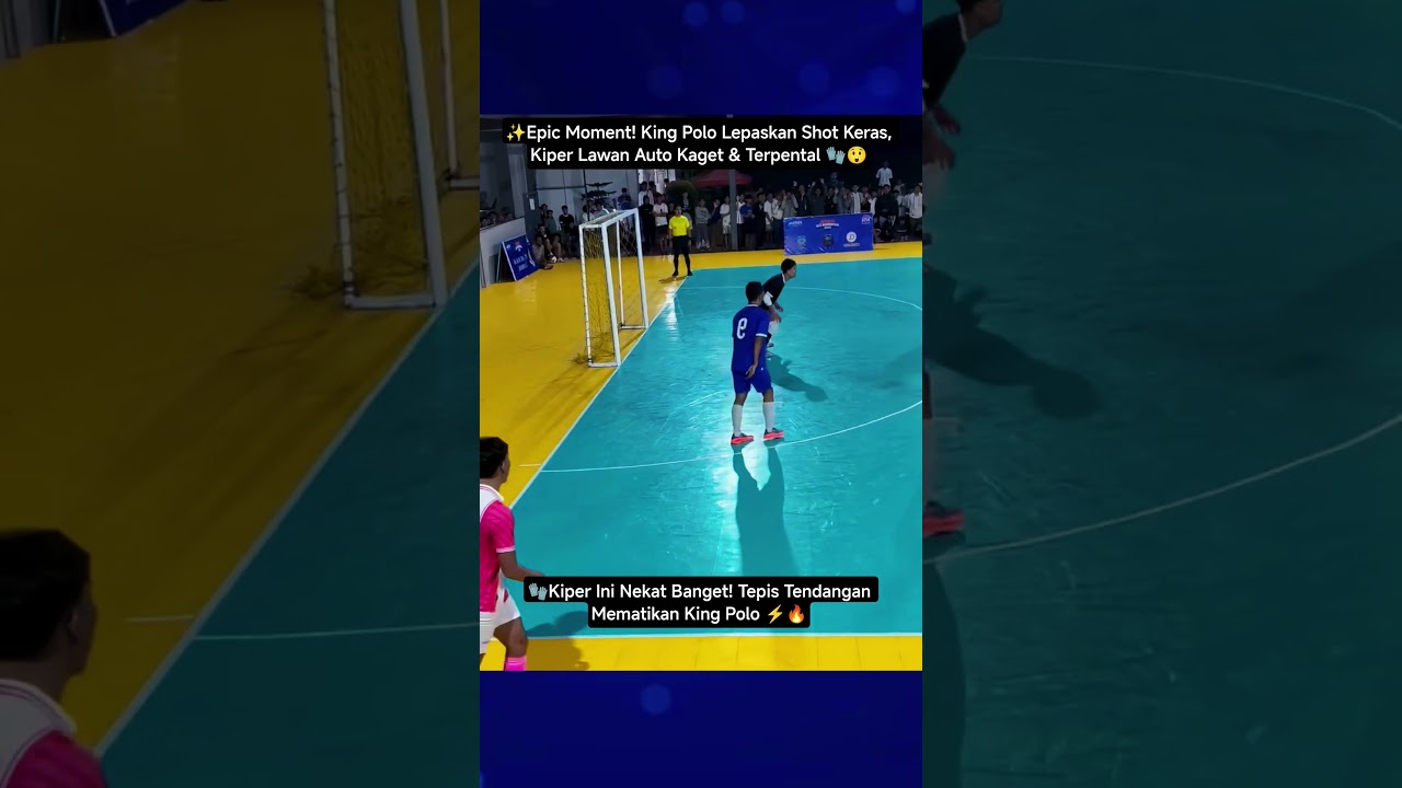 Bikin Heboh! Tendangan Keras King Polo Bikin Penonton Sorak 🔥