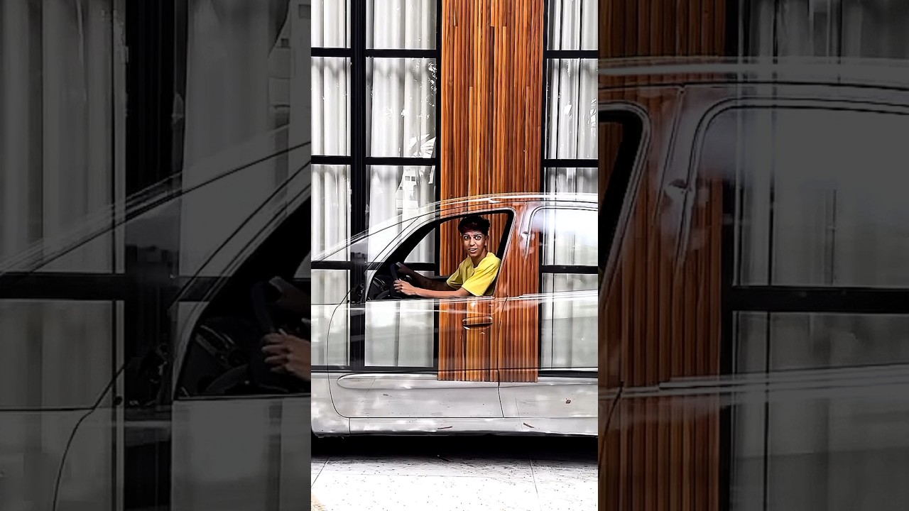 Leozinho carro invisível 🤯