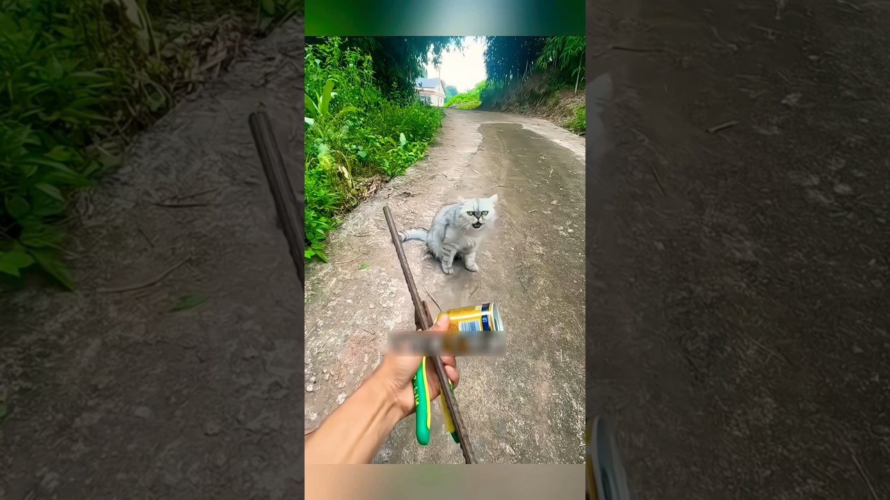 Alat Pendeteksi Logam Sampai Dipakai Demi Mencari Liontin Kucing #shorts #kucing