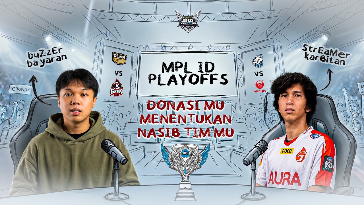 EVOS VS BTR! DAY 1 JADI PENONTON BAYARAN! MPL ID PLAYOFF! | topup di lumi9.id