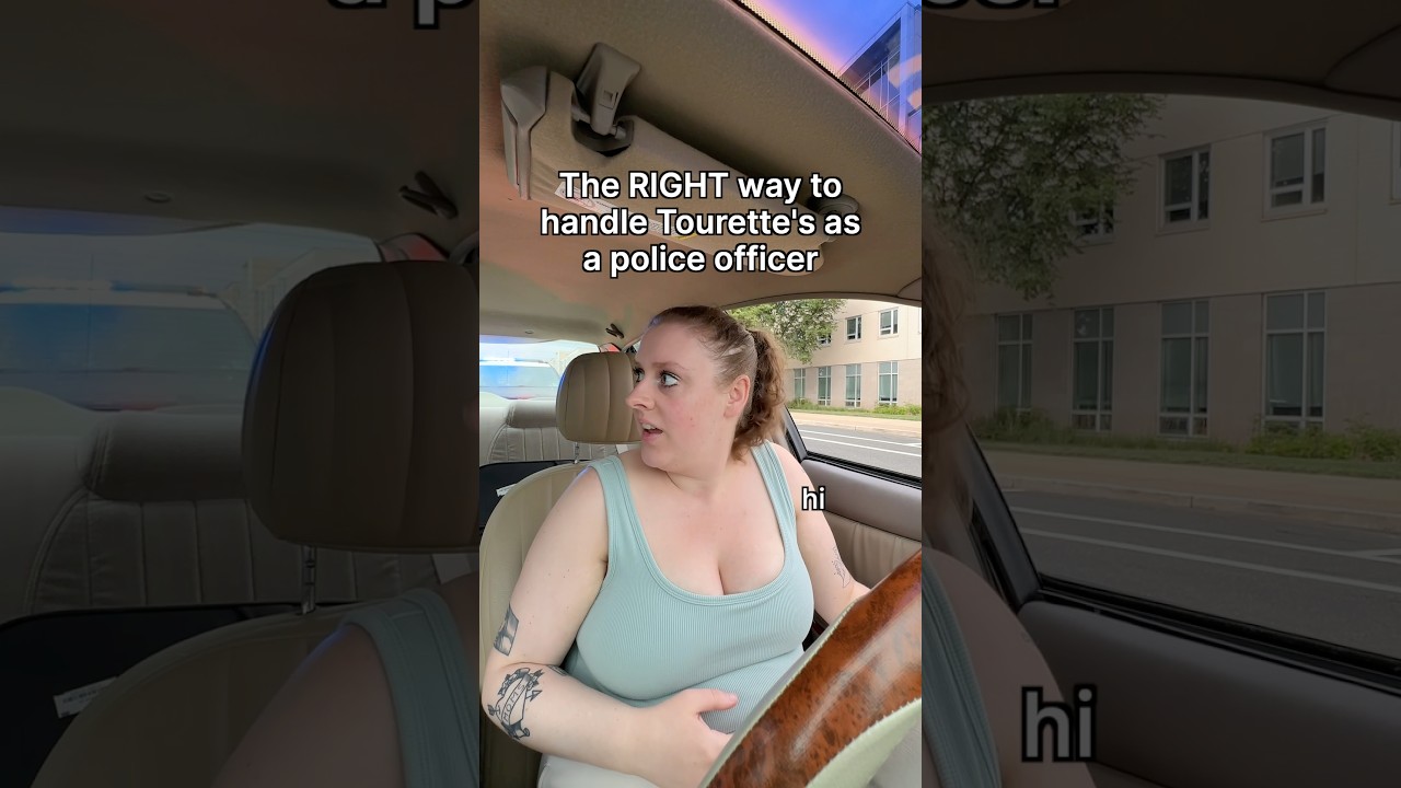 Getting pulled over with Tourette’s… 🫠