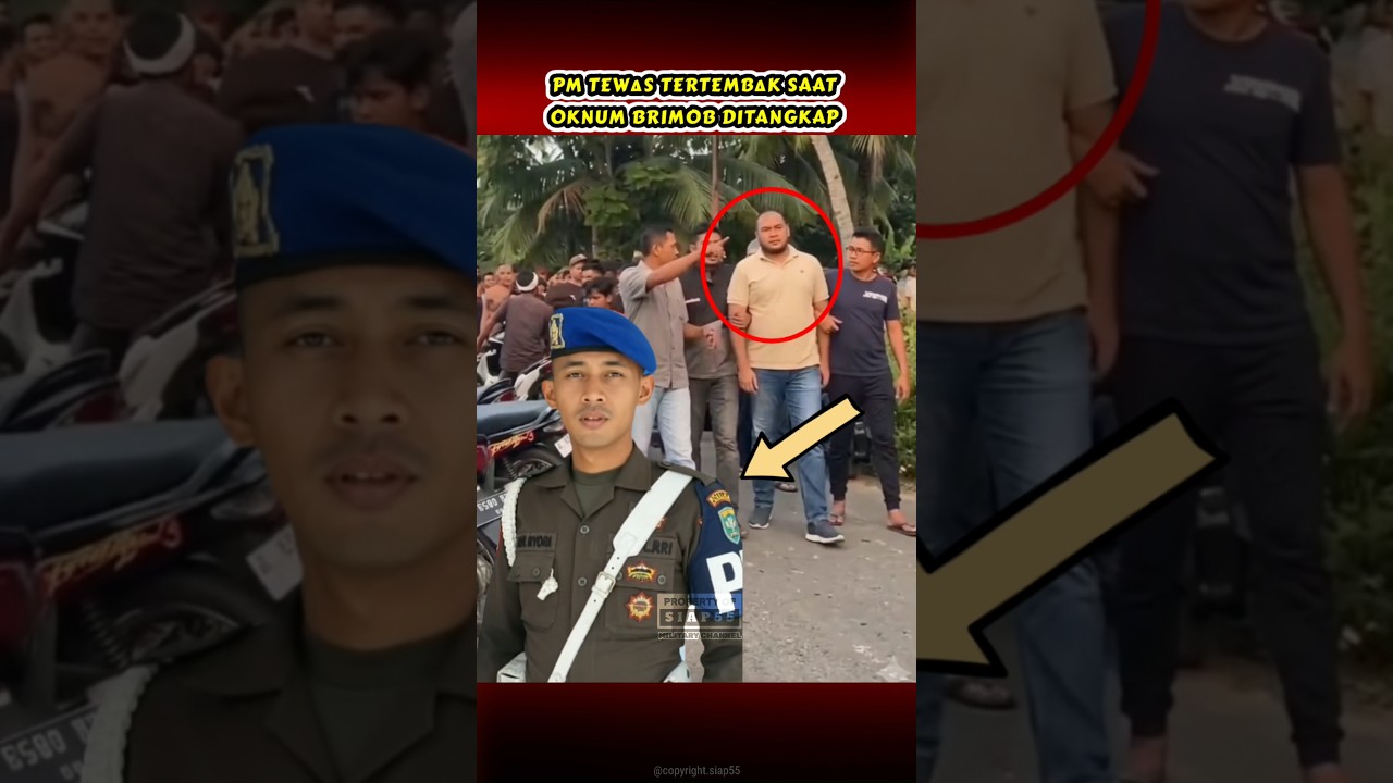 BRIMOB DITANGKAP PENYEBAB TEW∆SNYA PM DIACEH #beritaterkini #aceh #pm
