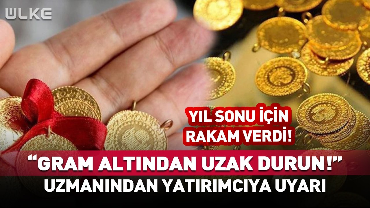 "Gram Altından Uzak Durun!" Uzmanından Yatırımcıya Uyarı #haber