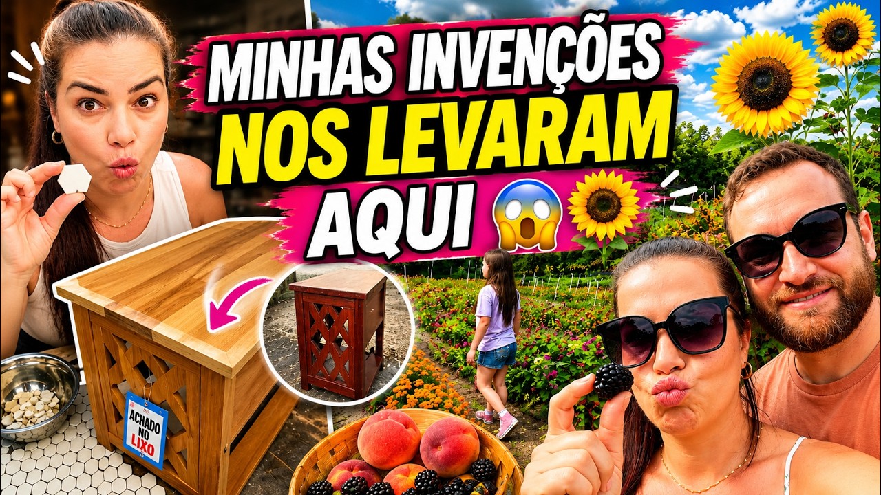🤭 EU E MINHAS INVENÇÕES + ONDE ELES ME LEVARAM NO DIA DAS MÃES 🥰