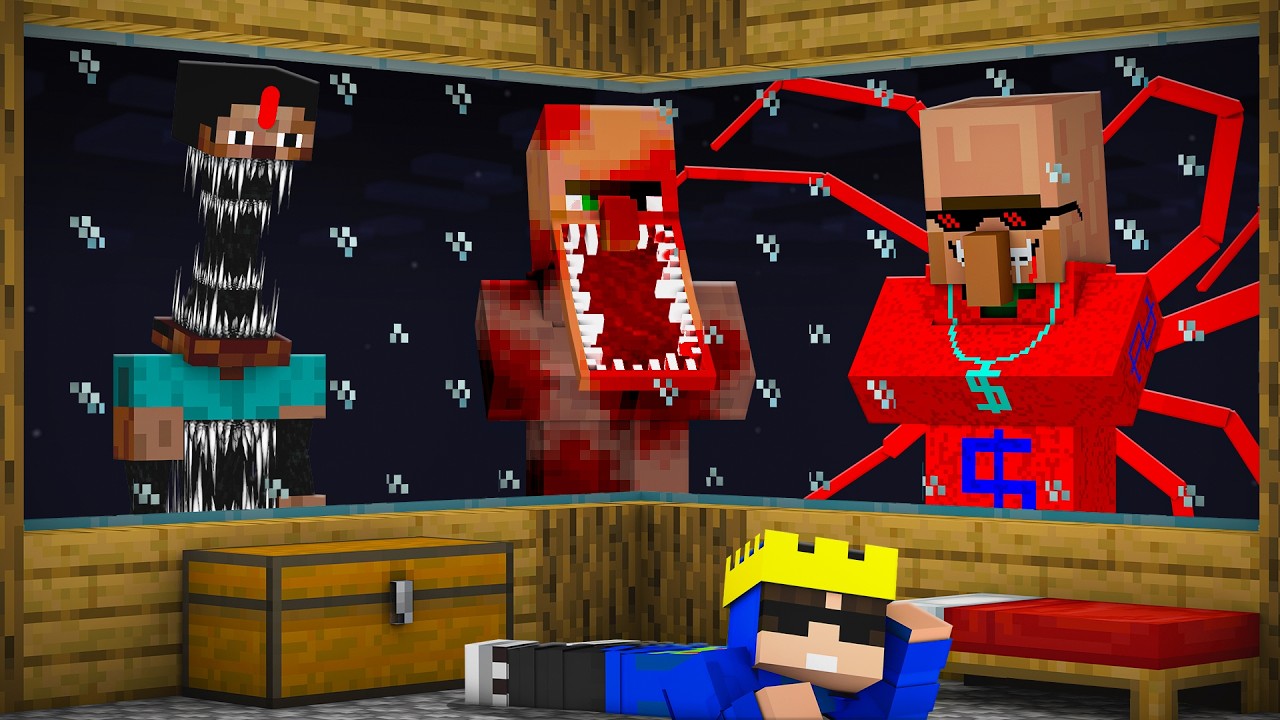 My Friends Became Scary Entities In Minecraft..