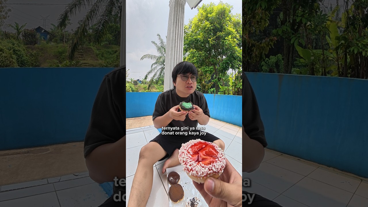 mang meng memakan semua donat 🤤🍩