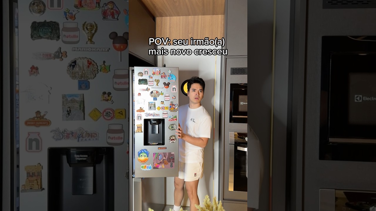 QUANDO VOCÊ PERCEBE QUE SEU IRMÃO MAIS NOVO CRESCEU 😹 KKKKK