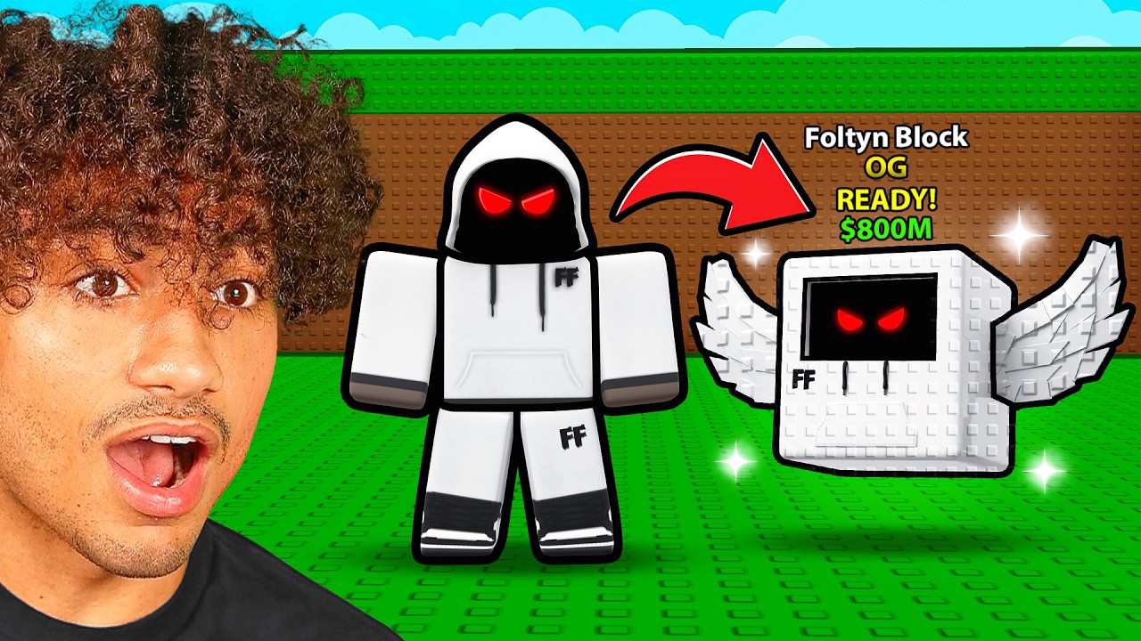 ROBLOX BECOME A LUCKY BLOCK..