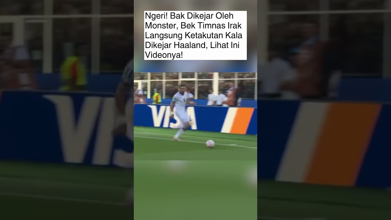 BEK IRAK KETAKUTAN SETELAH TAU DIKEJAR HAALAND #shorts