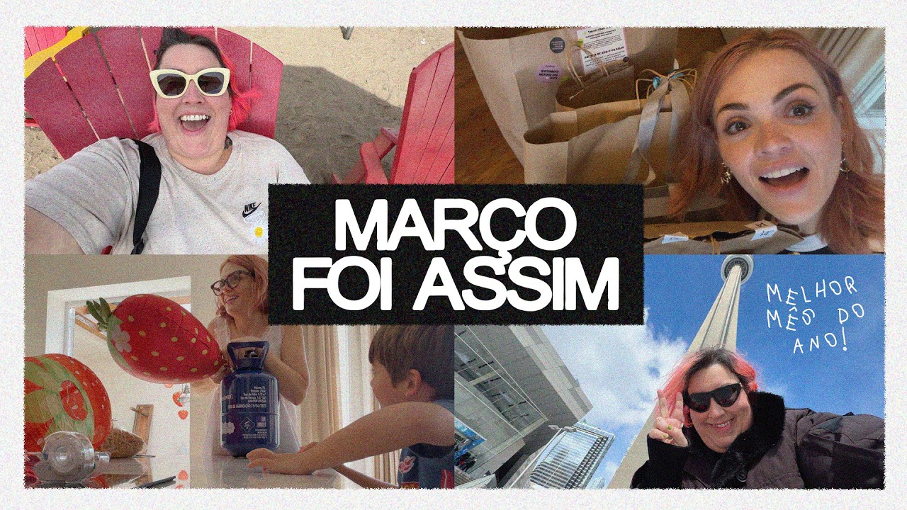 MARÇO: TORONTO, ANIVERSÁRIO, MINI RECEBIDOS, OSCAR • Karol Pinheiro e Maqui Nóbrega