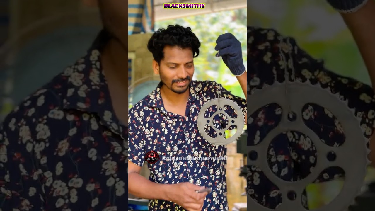 Bike സ്‌പ്രോക്കറ്റിൽ ഒരു show വാൾ 🙏🥰#reels #viral #handmade #love