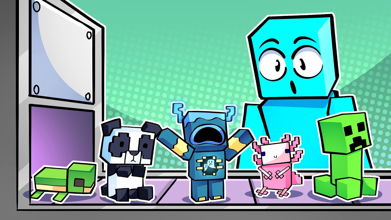 Criei uma Fábrica de Mobs no Minecraft! 👾