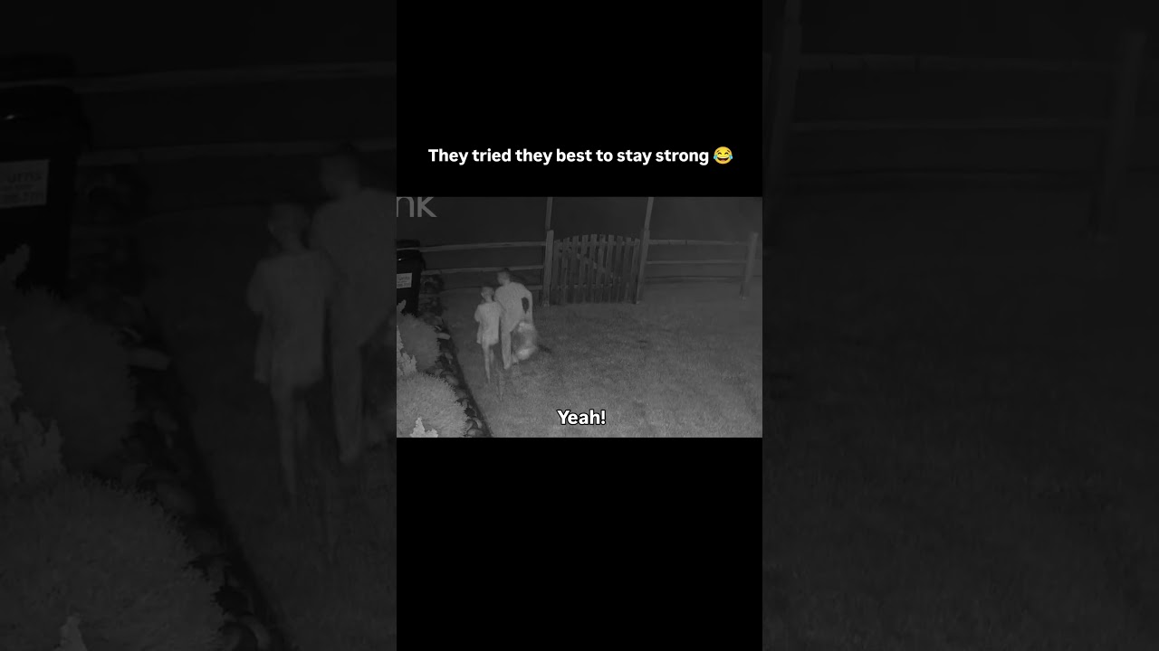 “don’t be scared, we’re grown men” 😂