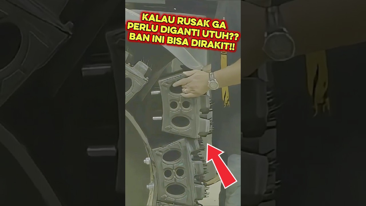 ban tanpa angin yang bisa dirakit