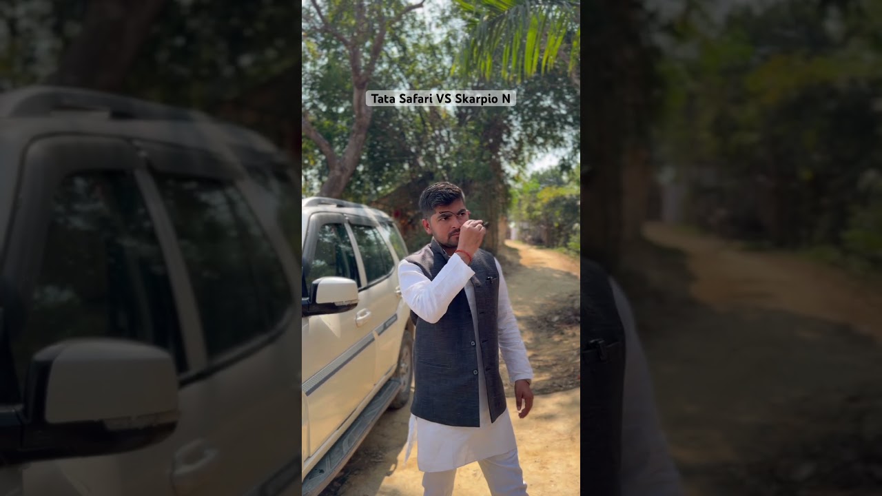 Send it to Scorpio N owners..!! #tatasafari #toyotafortuner #mahindrathar #scorpion #lucknow #noida