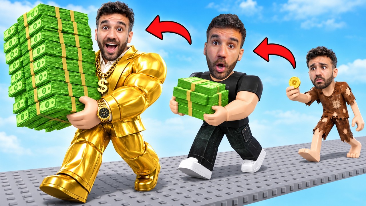 صرت أغنى واحد بروبلوكس… واشتريت كل إشي! 🤑💵