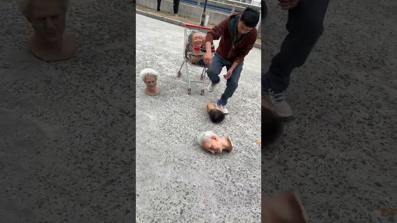 Wax figure model transportation accident
