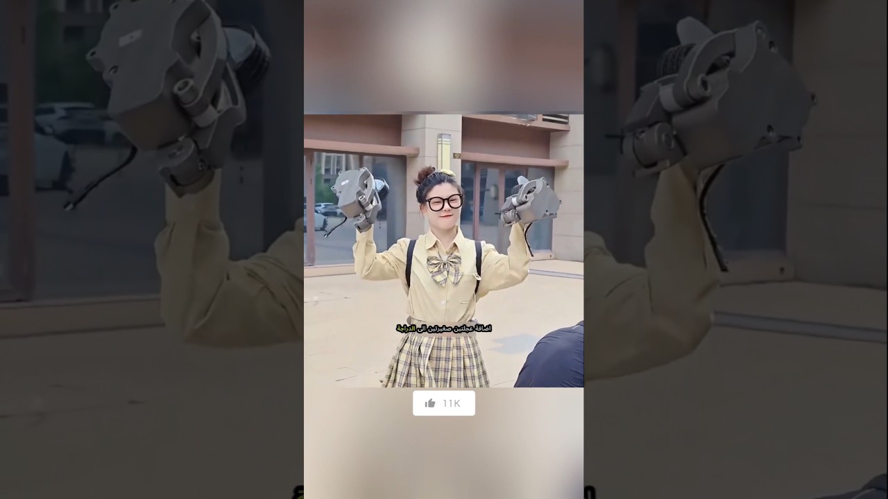 حل ذكي لمشكلة دراجة نارية لفتاة قصيرة #shorts