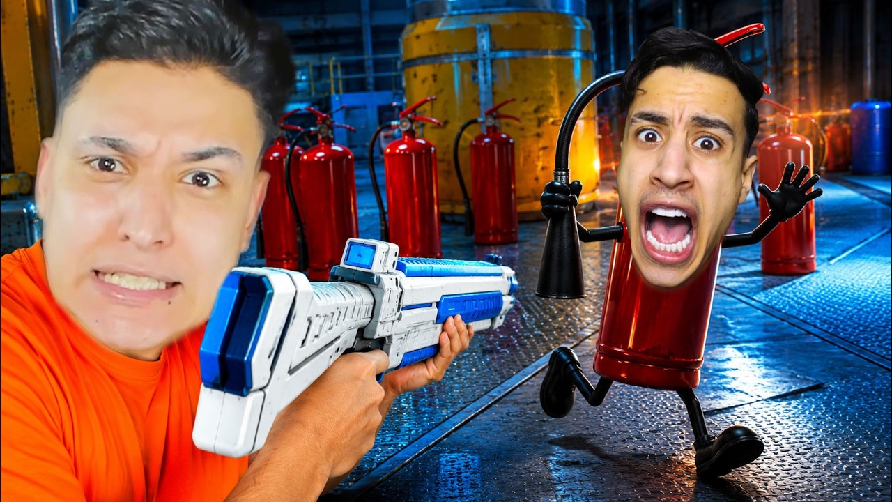 أم كامل تحول إلى طفاية حريق وهرب مني 😱 استغماية مع ام كامل !!
