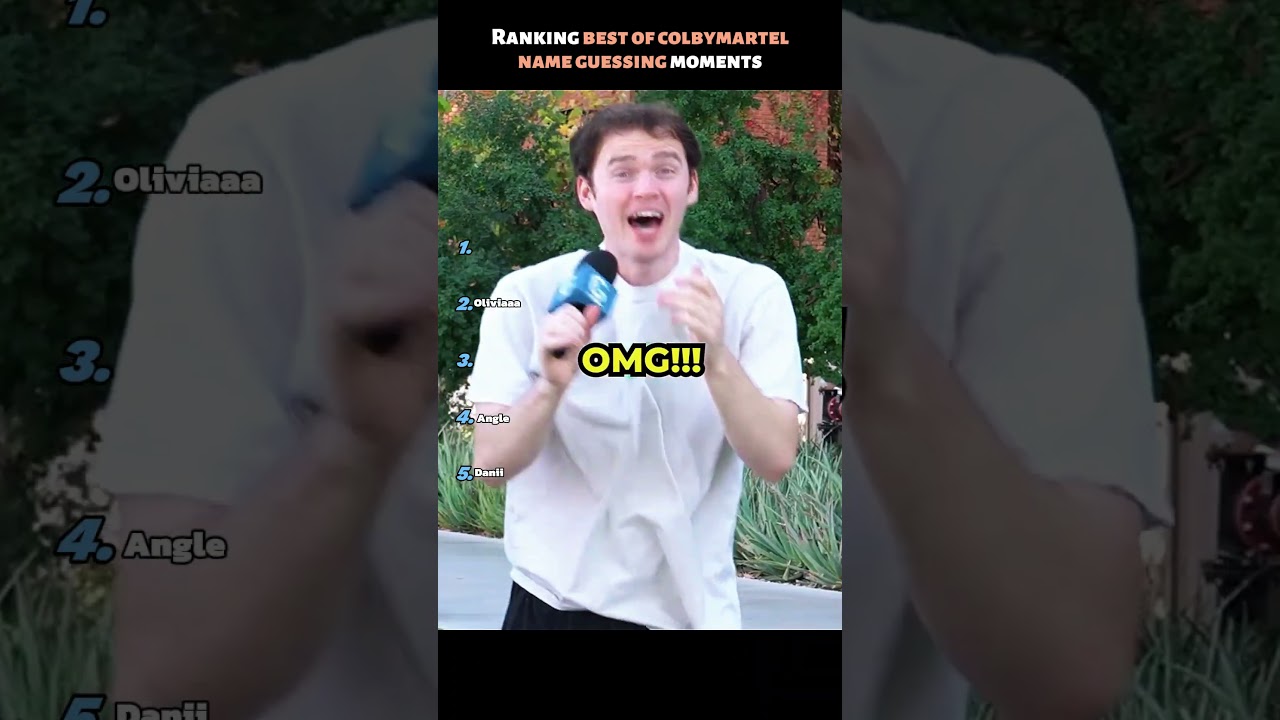 Ranking Best Of colbymartel name guessing mom