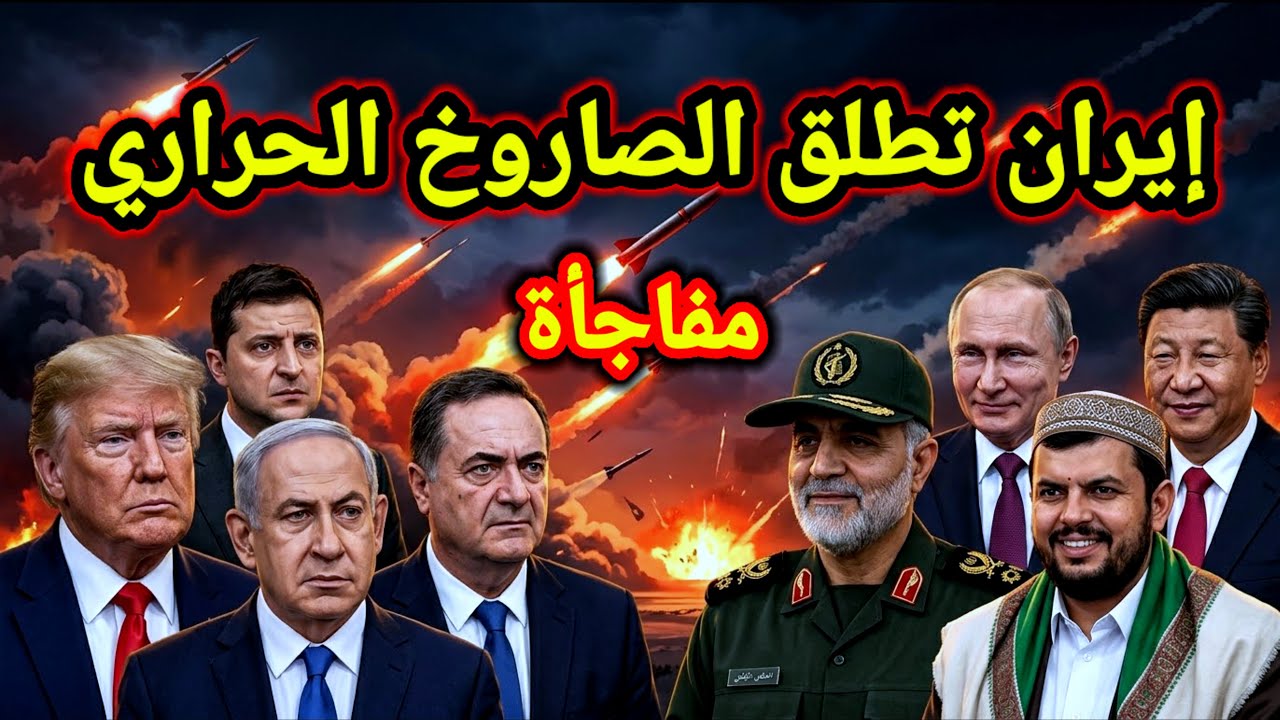 مفاجأة 👈 إيران وجهت ضربة قاضية لترامب ولوحت بالصاروخ الحراري وسقوط خلية زيلينيسكي