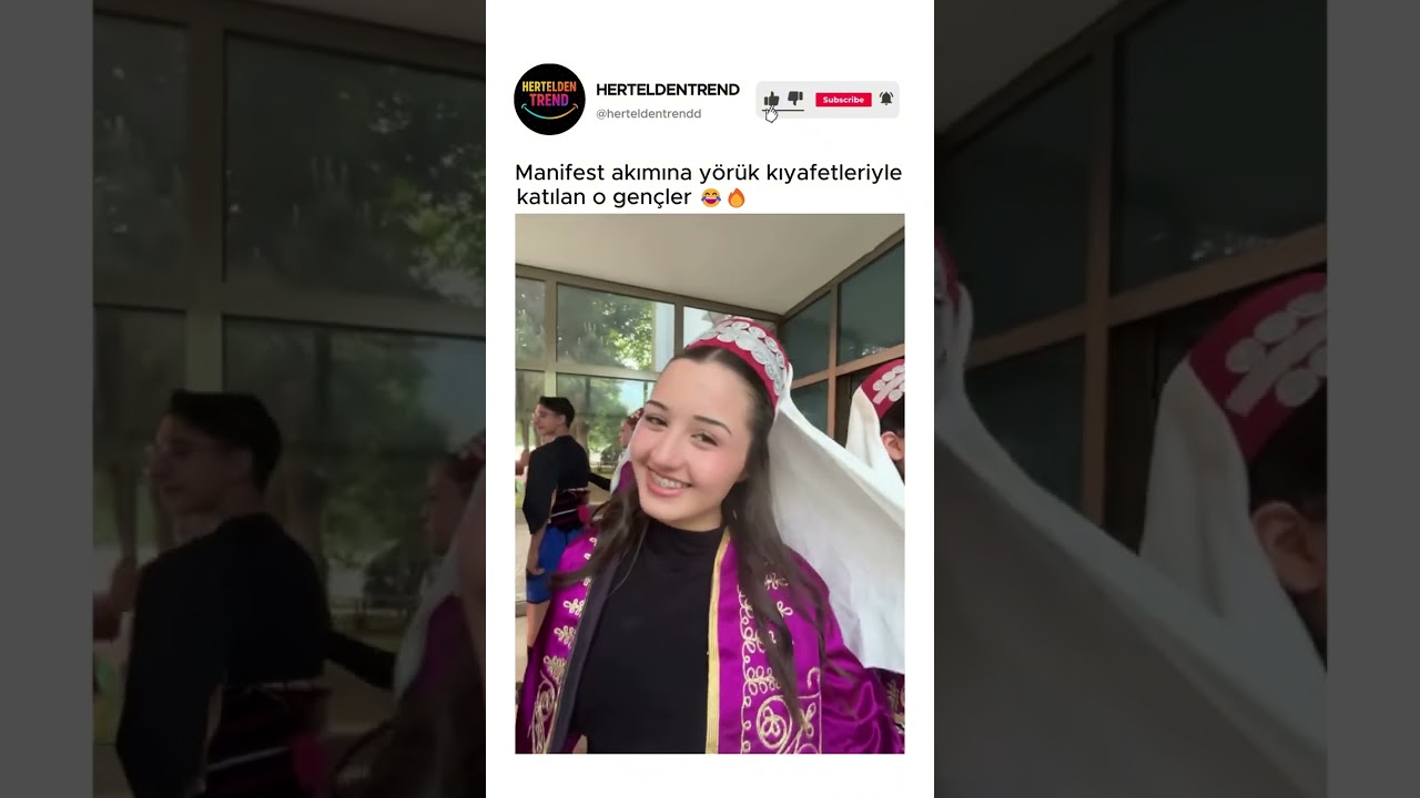 Manifest akımına yörük kıyafetleriyle katılan o gençler 😂🔥