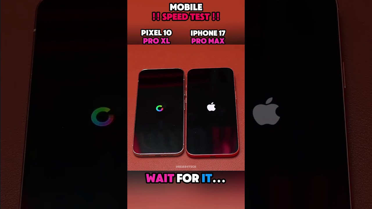 🫪⚡ iPhone 17 Pro Max vs Pixel 10 Pro XL – ULTIMATE SPEED TEST!!