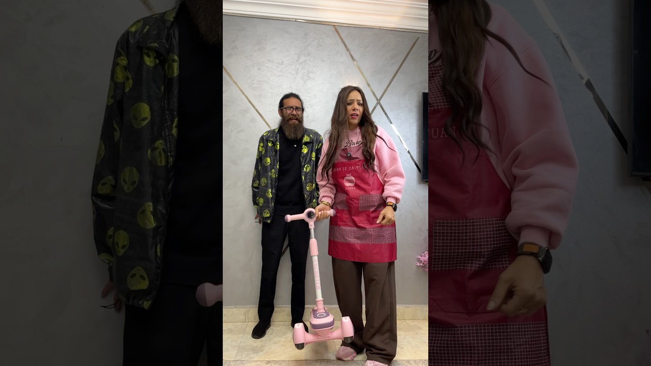 ‏اصغر طفل في العالم ‏حعيط في سكوتر