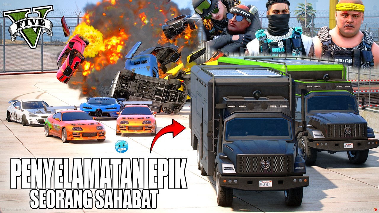 MISI EPIC !! PENYELAMATAN KELUARGA MELAWAN MAFIA PALING BERKUASA !! GTA 5 ROLEPLAY